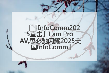 「InfoComm2025直击」I am Pro AV,思必驰闪耀2025美国InfoComm