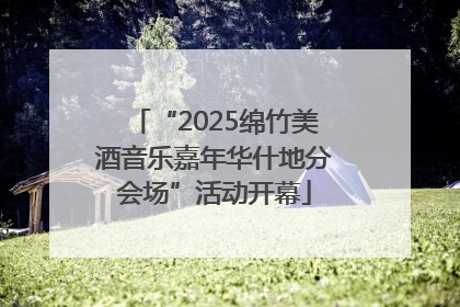 “2025绵竹美酒音乐嘉年华什地分会场”活动开幕