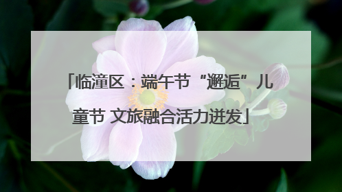 临潼区：端午节“邂逅”儿童节 文旅融合活力迸发
