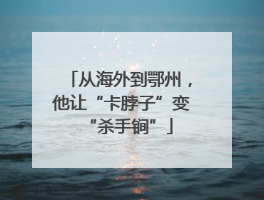 从海外到鄂州，他让“卡脖子”变“杀手锏”