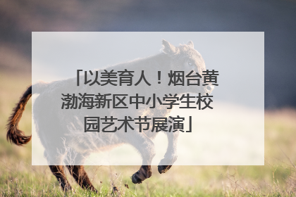 以美育人！烟台黄渤海新区中小学生校园艺术节展演