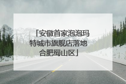 安徽首家泡泡玛特城市旗舰店落地合肥蜀山区