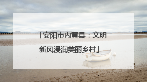 安阳市内黄县：文明新风浸润美丽乡村