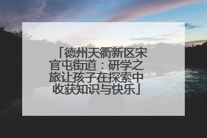 德州天衢新区宋官屯街道：研学之旅让孩子在探索中收获知识与快乐