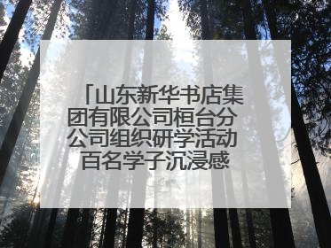 山东新华书店集团有限公司桓台分公司组织研学活动 百名学子沉浸感悟儒家文明