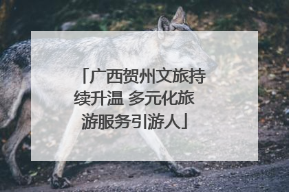 广西贺州文旅持续升温 多元化旅游服务引游人