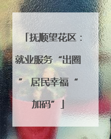 抚顺望花区：就业服务“出圈” 居民幸福“加码”
