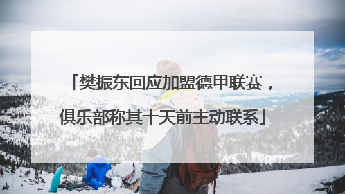 樊振东回应加盟德甲联赛，俱乐部称其十天前主动联系