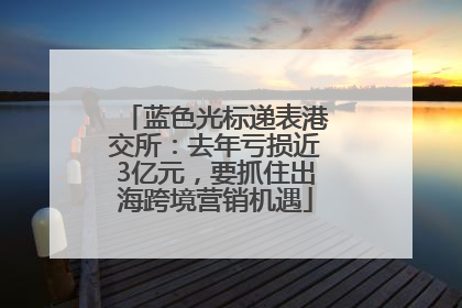 蓝色光标递表港交所：去年亏损近3亿元，要抓住出海跨境营销机遇