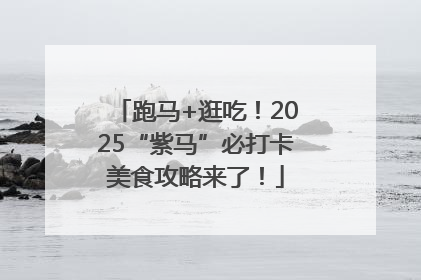 跑马+逛吃！2025“紫马”必打卡美食攻略来了！