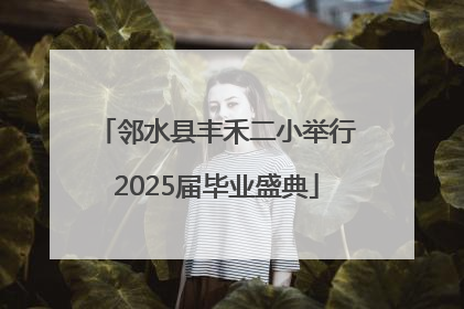 邻水县丰禾二小举行2025届毕业盛典