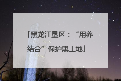 黑龙江垦区：“用养结合”保护黑土地