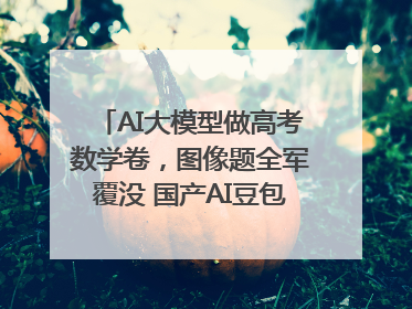 AI大模型做高考数学卷，图像题全军覆没 国产AI豆包和DeepSeek均得分144